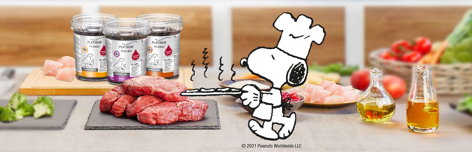 Priboljški za pse, pripravljeni s Fleischsaftgarung