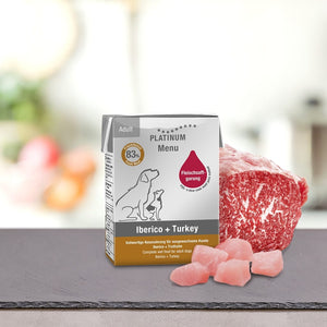 MENU Iberico+Turkey - mokra hrana za Pse